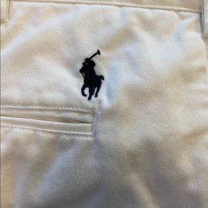White Ralph Lauren Dress Pants